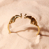 THE KISSING ELEPHANT BRACELET