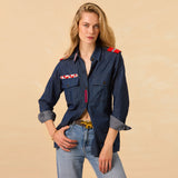 THE RANGER OVERSHIRT - STARLING DARK BLUE
