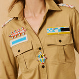 THE RANGER OVERSHIRT - Natural Khaki